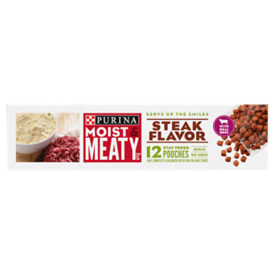 Purina moist best sale and meaty ingredients