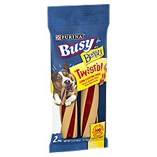 Busy Dog Treats, With Beggin' Made in USA Facilities Small/Medium Breed Twist'd , 7 Ounce