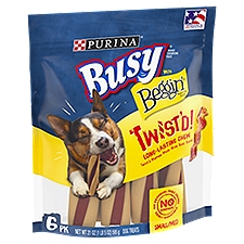 Purina Busy with Beggin' Twist'd! Chewbone Dog Treats, Small/Med, 6 count, 21 oz