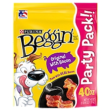 Beggin' Strips Original with Bacon, Dog Treats, 40 Ounce