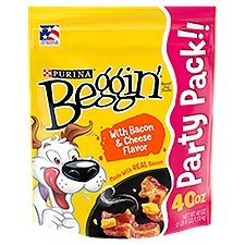 Beggin' Strips Bacon & Cheese Flavor, Dog Treats, 40 Ounce