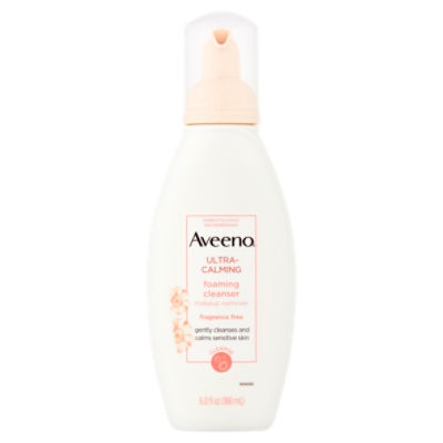 Aveeno UltraCalming Foaming Cleanser, Makeup Remover