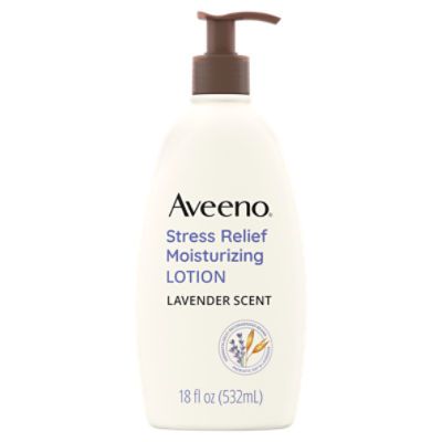 Aveeno Stress Relief Moisturizing Body Lotion, 18 fl oz