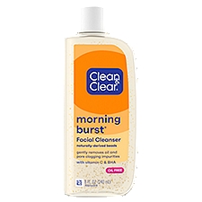 Clean & Clear Morning Burst, Facial Cleanser, 8 Fluid ounce