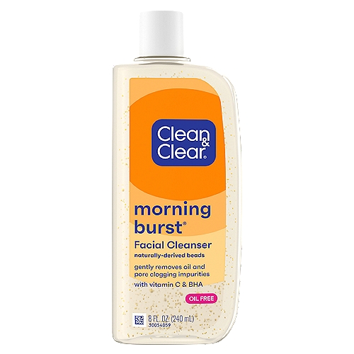Clean & Clear Morning Burst Facial Cleanser, 8 fl oz