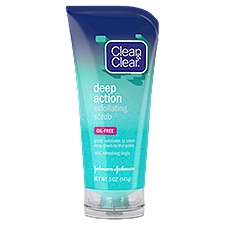 CLEAN & CLEAR Deep Action Exfoliating Scrub, 5 Ounce