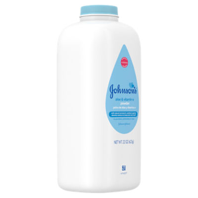 Johnson's Aloe & Vitamin E Powder, 22 oz