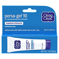 Clean & Clear Persa-Gel 10 Maximum Strength Acne Medication, 1 oz