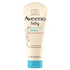 Aveeno Baby with Prebiotic Oat Daily Moisture Lotion, 8 oz