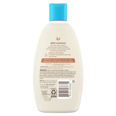 Aveeno Baby Natural Oat Extract Lightly Scented Wash & Shampoo, 8 fl oz -  ShopRite