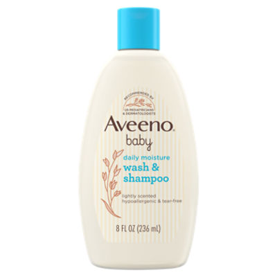 Aveeno Baby Daily Moisture Wash & Shampoo, 8 fl oz