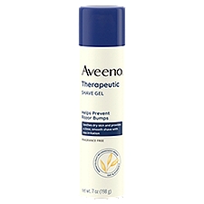 Aveeno Active Naturals Soothing Oatmeal Therapeutic, Shave Gel, 7 Ounce