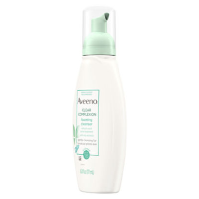 Aveeno Clear Complexion Foaming Cleanser, 6.0 fl oz