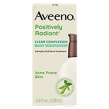 Aveeno Positively Radiant Clear Complexion Daily Face Moisturizer, 4.0 oz