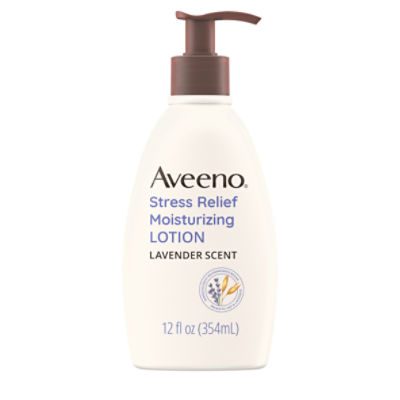 Aveeno Stress Relief Moisturizing Body Lotion, 12 fl oz, 12 Fluid ounce