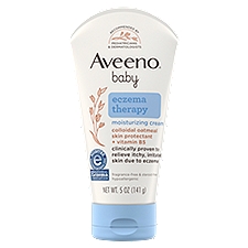 AVEENO BABY Eczema Therapy Moisturizing Cream, 5 Ounce