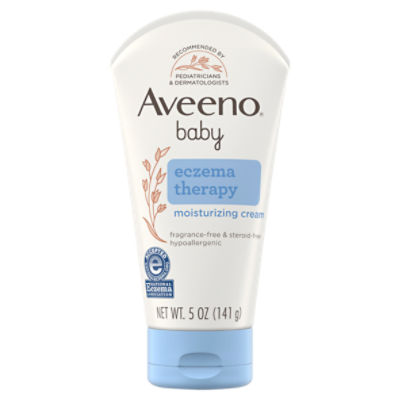 Aveeno Baby Eczema Therapy Moisturizing Cream with Oatmeal, 5 oz