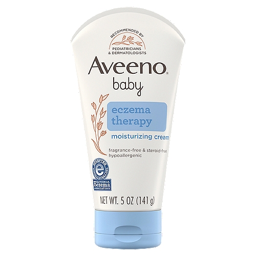 Aveeno Baby Eczema Therapy Moisturizing Cream with Oatmeal, 5 oz