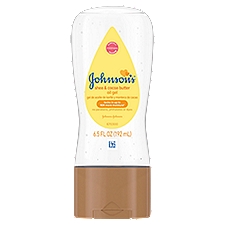 JOHNSON'S BABY Oil Gel With Shea & Cocoa Butter, 6.5 Fluid ounce