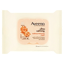 AVEENO Ultra-Calming Makeup Removing Wipes, 25 Each