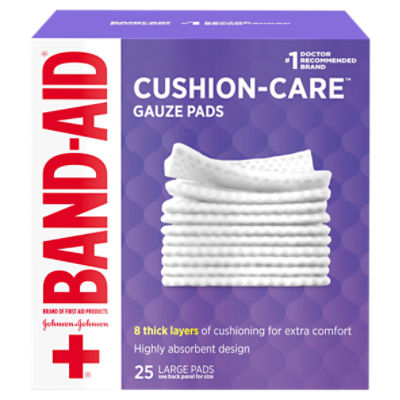 Of First Aid Products CushionCare Gauze Pads
