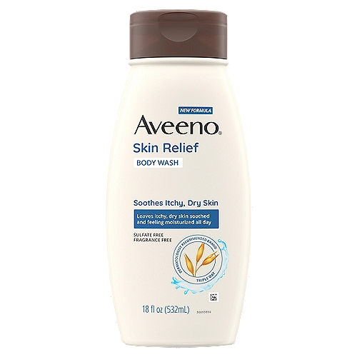 This creamy moisturizing body wash gently cleanses and soothes dry, itchy skin. Made with soothing oat, the fragrance-free body wash is soap-free and gentle enough for sensitive skin.