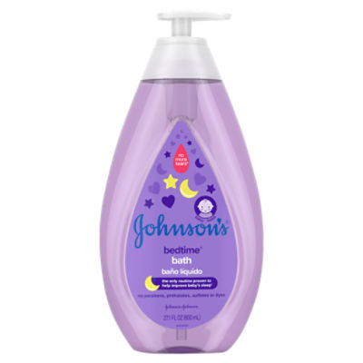 Johnson's Bedtime Baby Bubble Bath with Calming Aromas, 27.1 fl. oz 