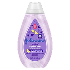 Johnson's Bedtime Moisture, Baby Wash, 13.6 Fluid ounce