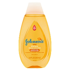 JOHNSON'S BABY Baby Shampoo with Gentle Tear Free Formula, 6.8 Fluid ounce