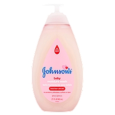 JOHNSON'S BABY Gentle Tear-Free Baby Body Moisture Wash, 27.1 Fluid ounce