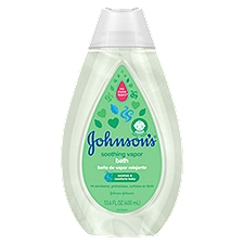 JOHNSON'S BABY Soothing Vapor Baby Bath to Relax Babies, 13.6 Fluid ounce