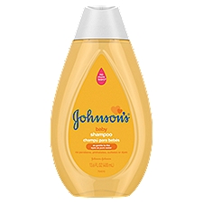 JOHNSON'S BABY Baby Shampoo with Gentle Tear Free Formula, 13.6 Fluid ounce