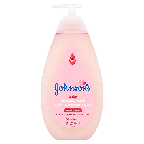 Johnson's Baby Moisture Wash, 16.9 fl oz