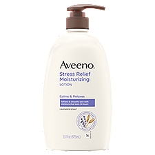 Aveeno Stress Relief Moisturizing to Calm & Relax, Lotion, 33 Fluid ounce