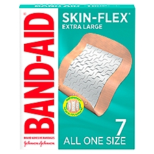 Band-Aid Skin-Flex Adhesive Bandages, Extra Large, 7 count, 7 Each