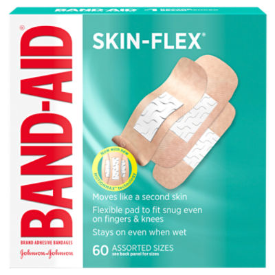 Band-Aid Skin-Flex Adhesive Bandages, 60 count