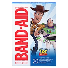 BAND-AID BRAND Adhesive Bandages Toy Story 4, 20 Each