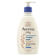 Aveeno Baby Soothing Hydration, Creamy Wash, 12 Fluid ounce