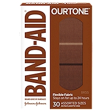 Band-Aid Ourtone BR55 Adhesive Bandages, 30 count