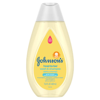 Johnson's Head-To-Toe Baby Wash & Shampoo, 13.6 oz