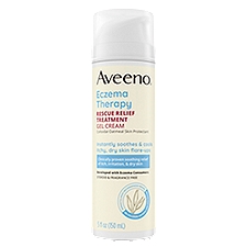 Aveeno Eczema Therapy Rescue Relief Treatment Gel Cream, 5 fl oz