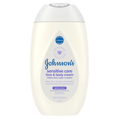 Johnson's Sensitive Care Face & Body Baby Cream