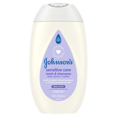 Johnson's Sensitive Care Baby Body Wash & Shampoo