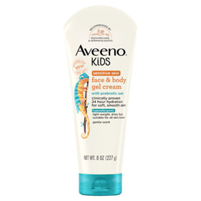 Aveeno Kids Sensitive Skin Face & Body Gel Cream