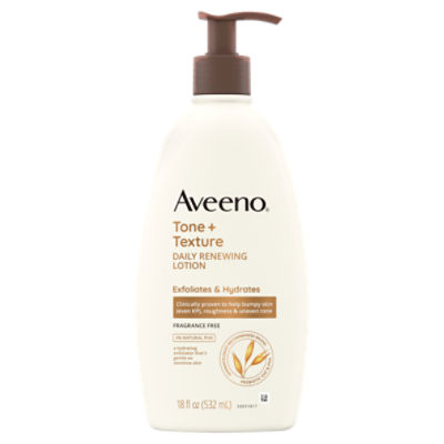 Aveeno Tone + Texture Daily Renewing Body Lotion, 18 oz