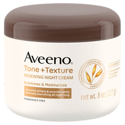 Tone + Texture Renewing Body Night Cream, 8 Oz