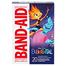 Band-Aid Disney Pixar Elemental Adhesive Bandages, 20 count