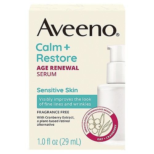Calm + Restore Age Renewal Serum For Sensitive Skin
