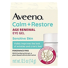 Calm + Restore Age Renewal Eye Gel For Skin Sensitive Skin