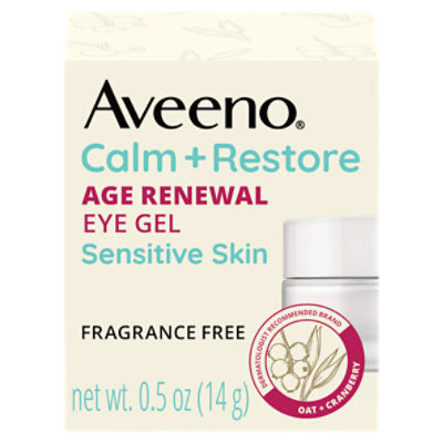 Calm + Restore Age Renewal Eye Gel For Skin Sensitive Skin